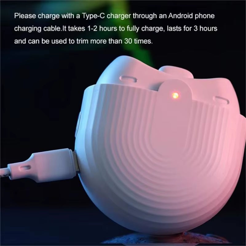 TrimEase Pro: Electric Nail Clippers with Light – Safe, Smooth & Effortless Grooming for All Ages